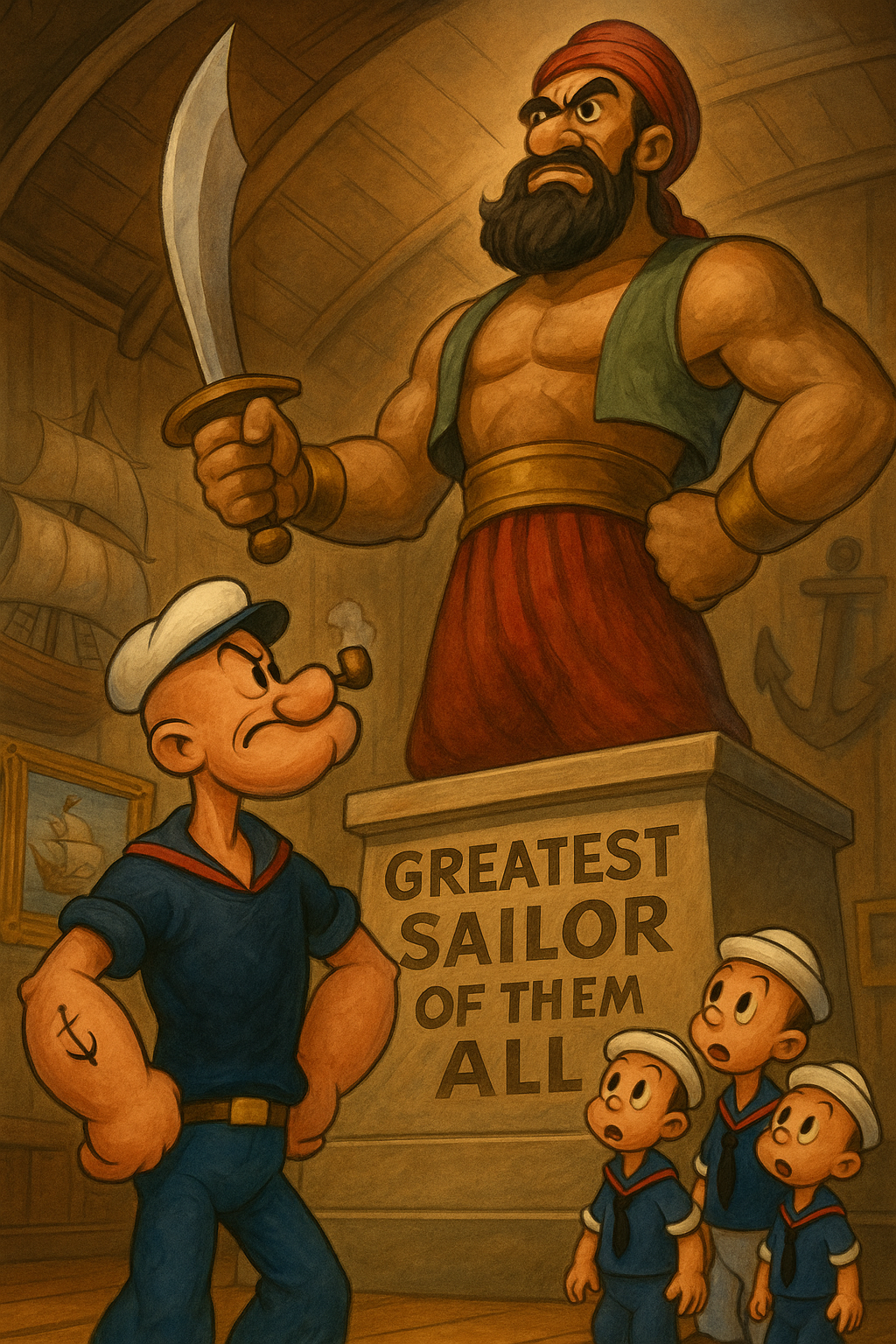 Popeye Contra o Terrível Sindbad