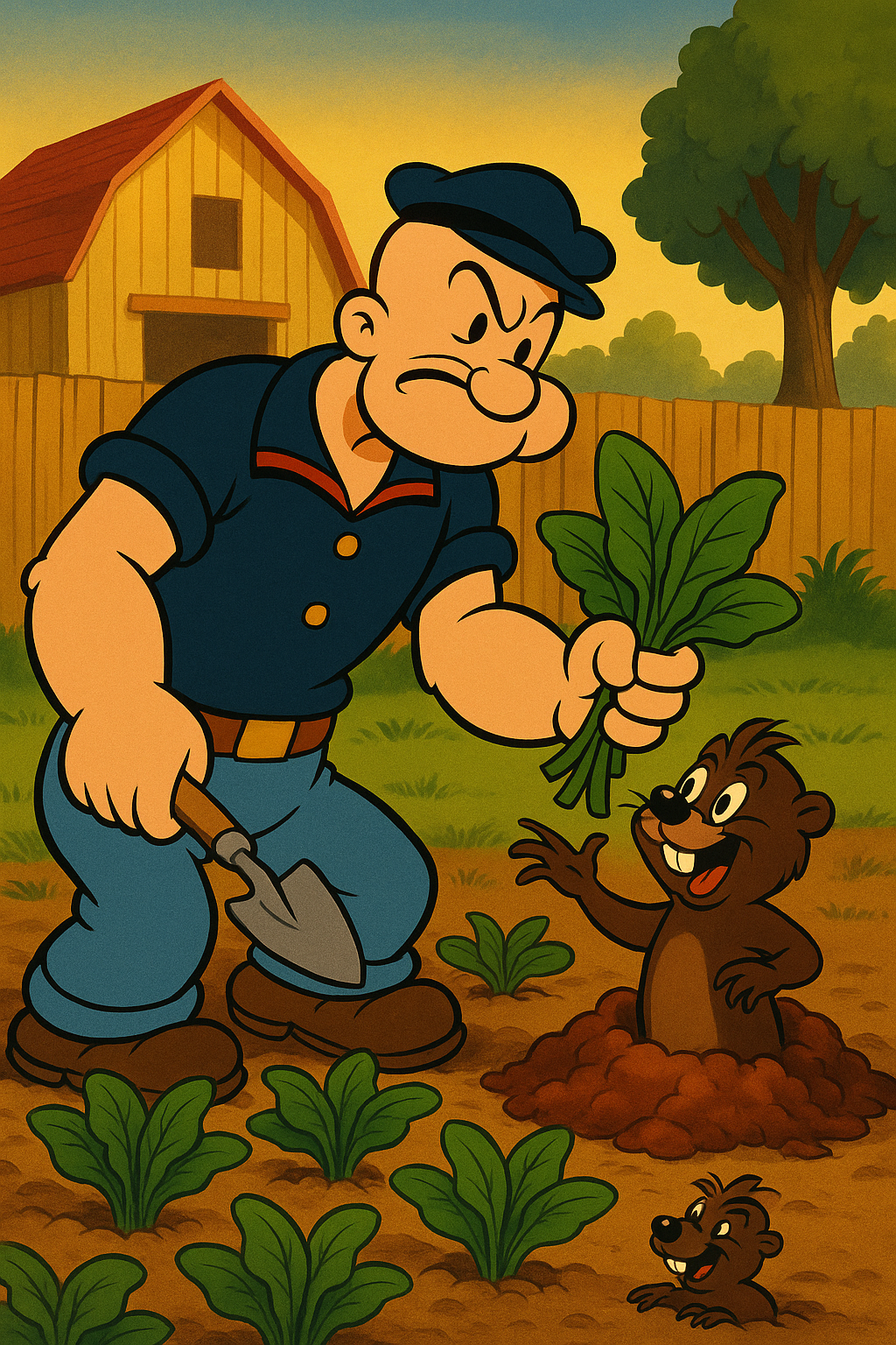 Popeye e o Esquilo Danado