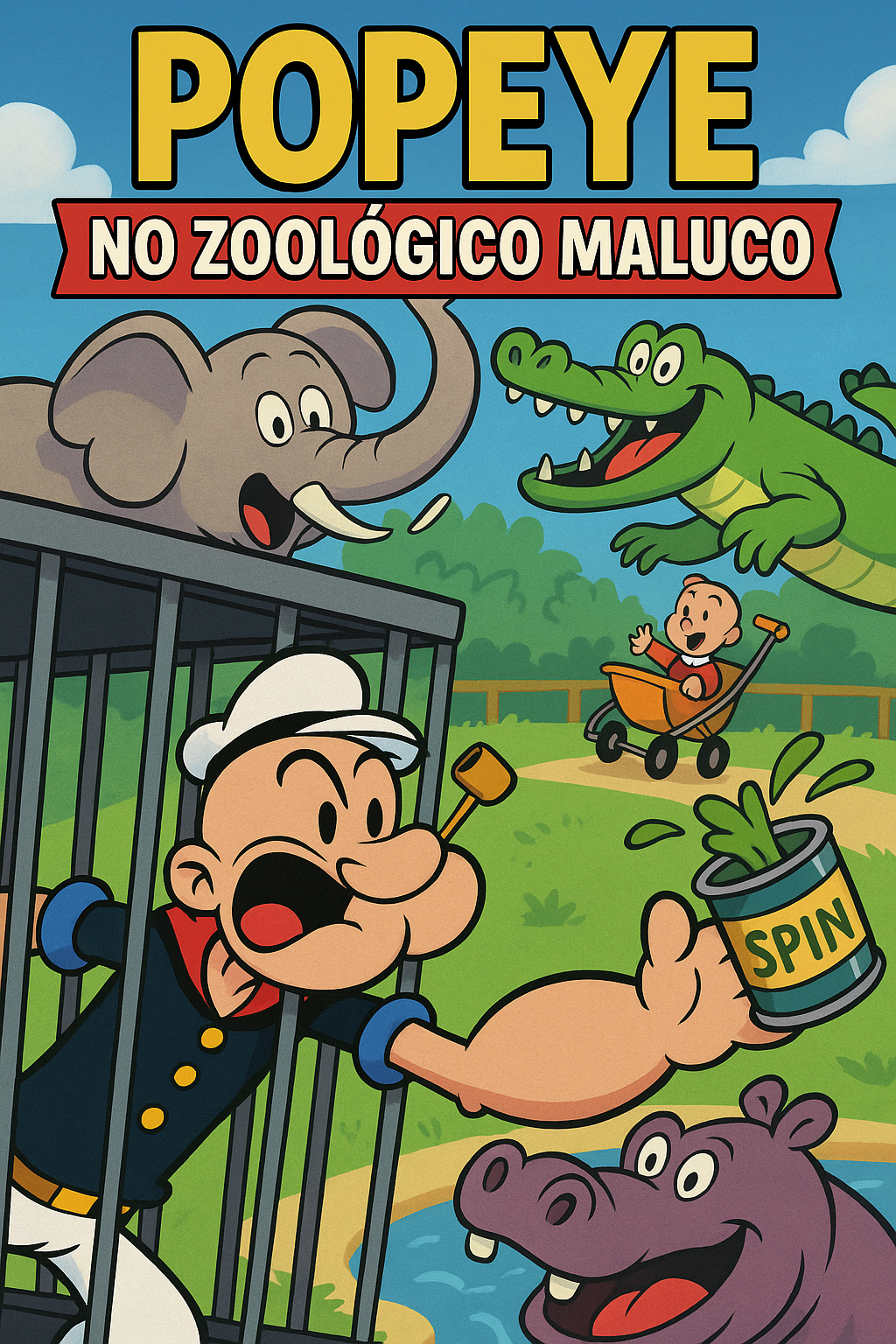 Popeye no zoológico maluco