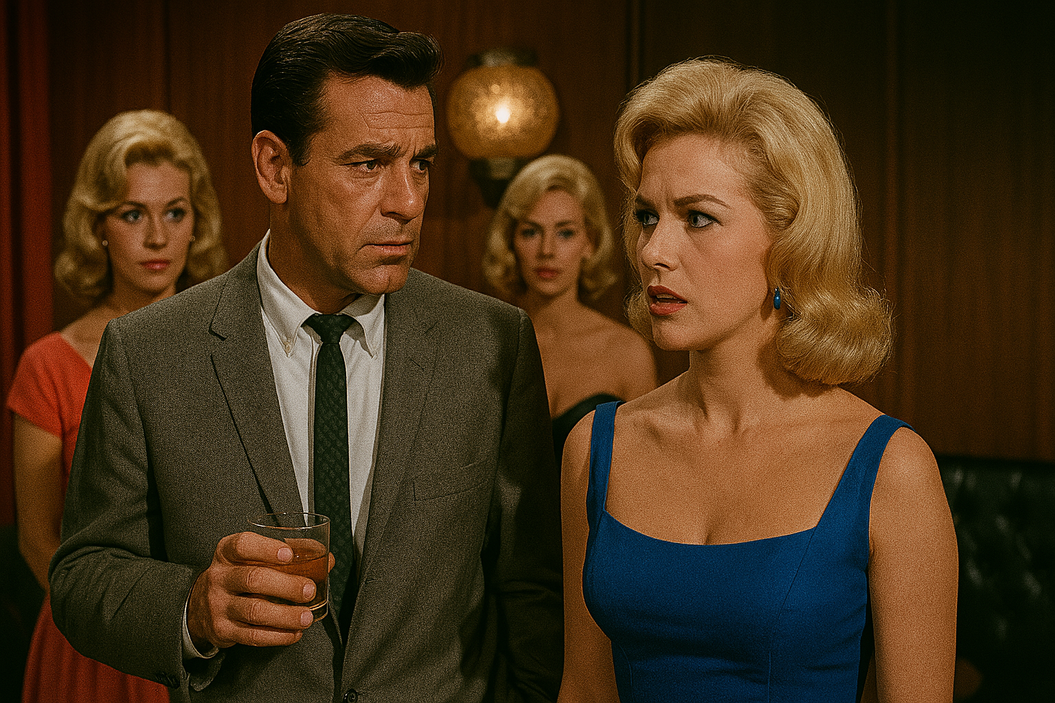 Three Blondes In His Life