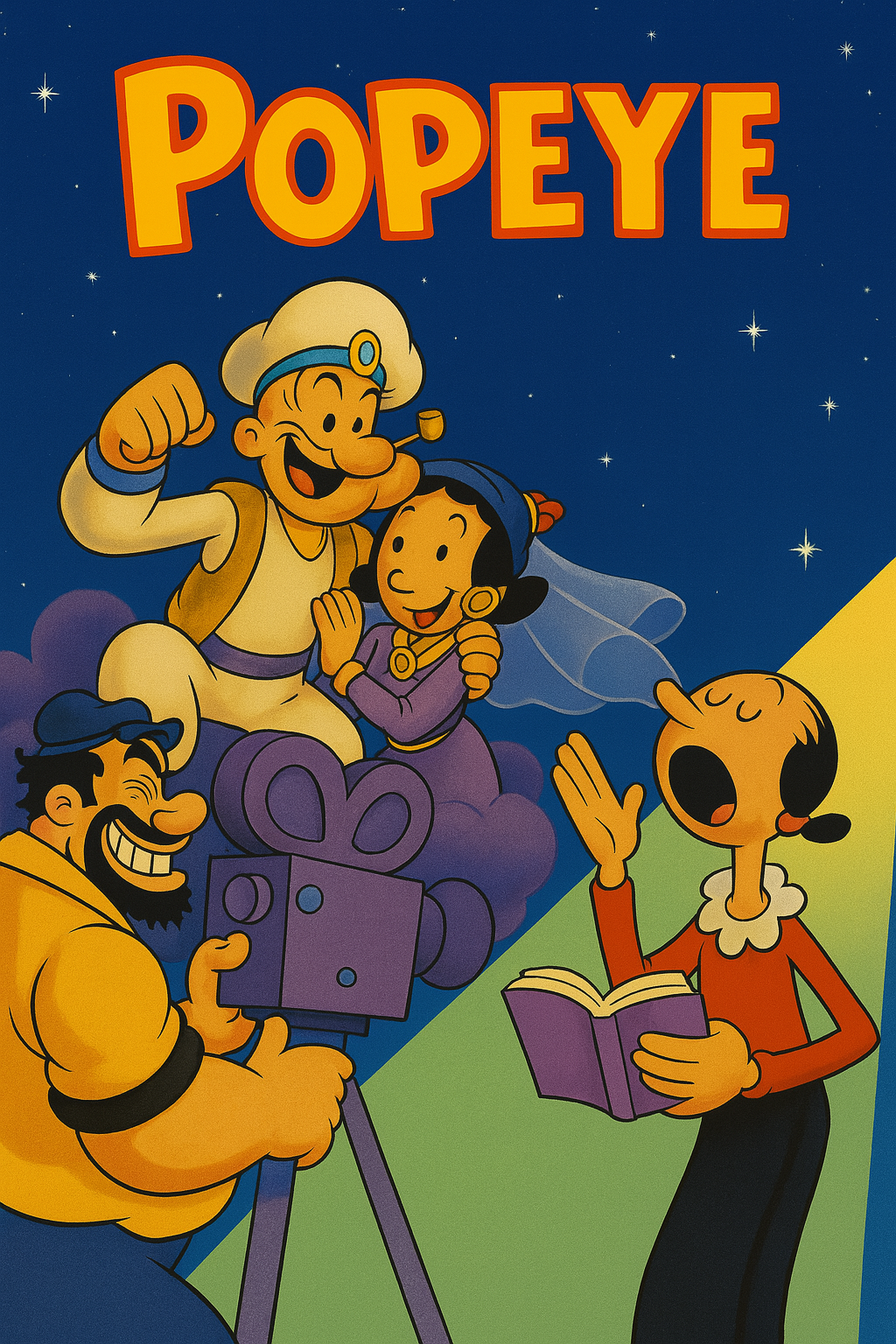 Popeye em Aladdin e sua Lâmpada Maravilhosa