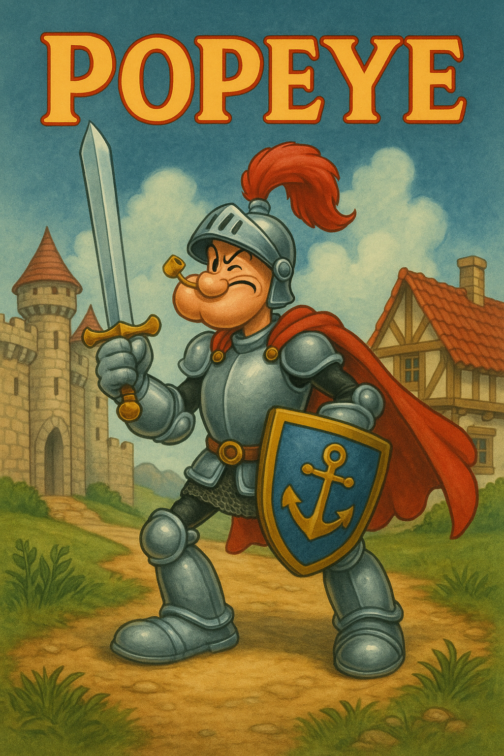 Popeye em Cinderelo Medieval